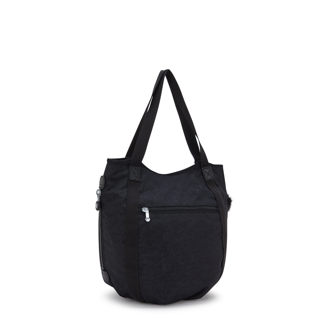 ブラックフローラルエンボス