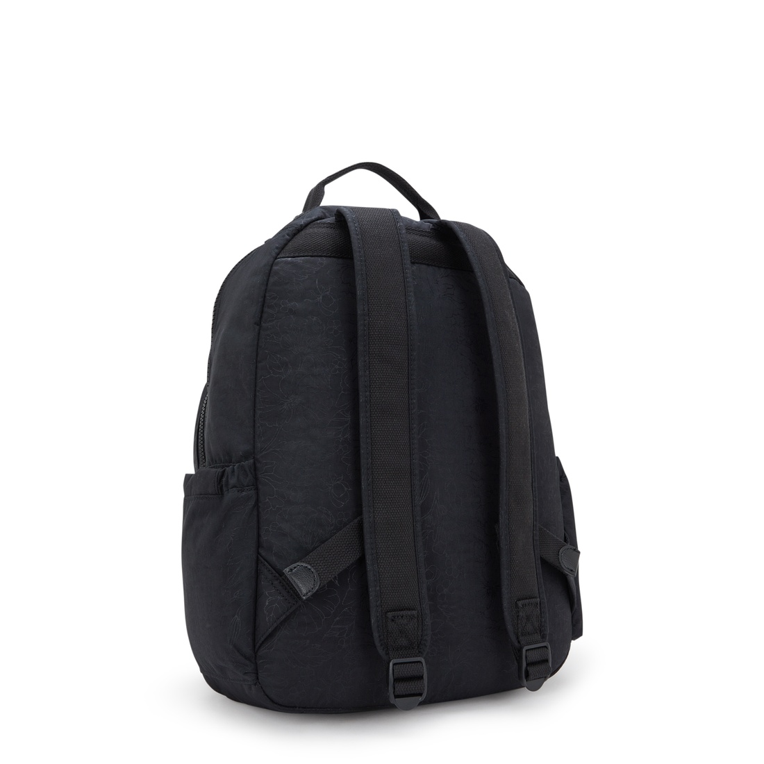 ブラックフローラルエンボス