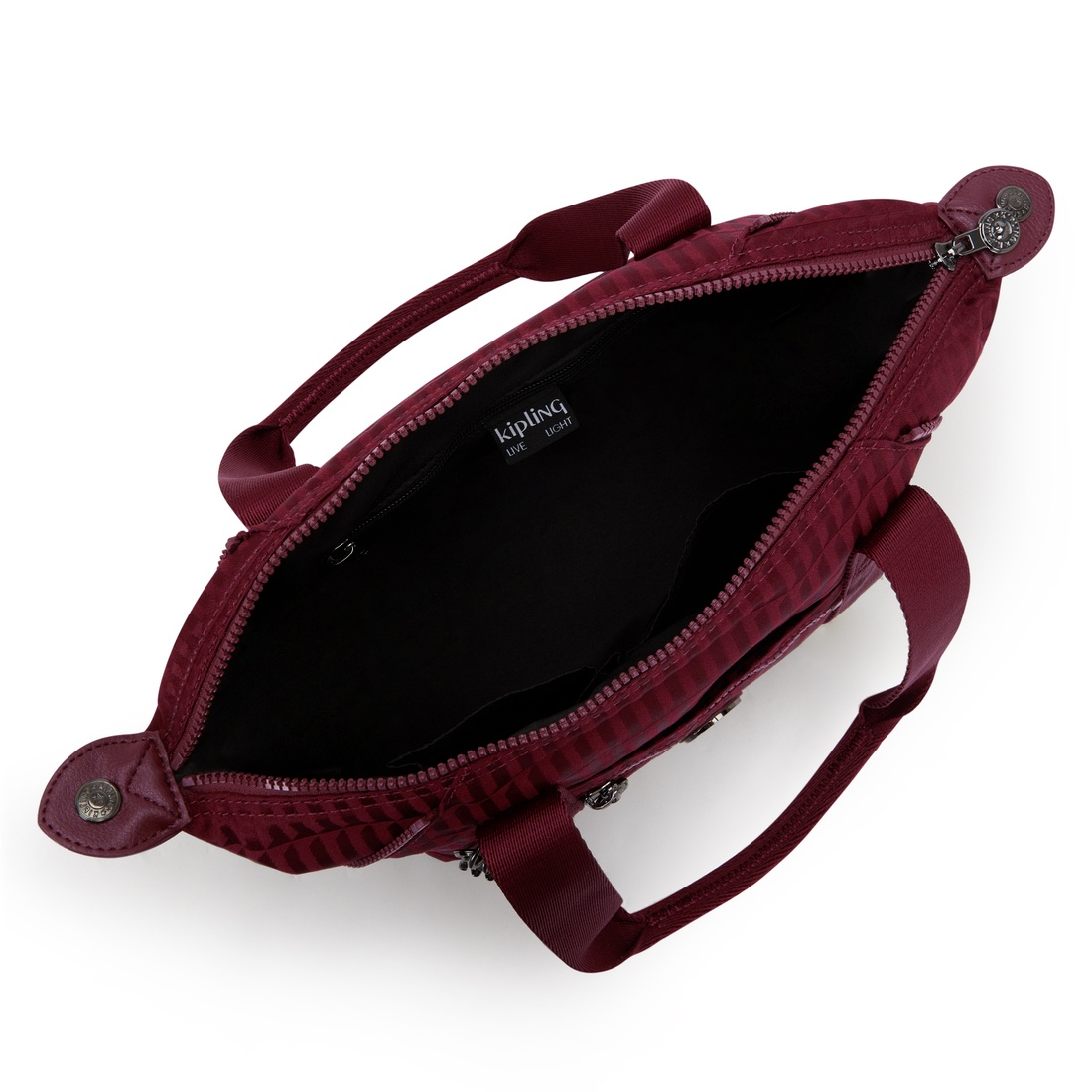 マルーンタイルジャカード