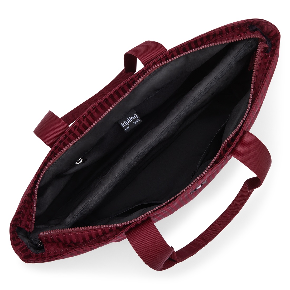 マルーンタイルジャカード