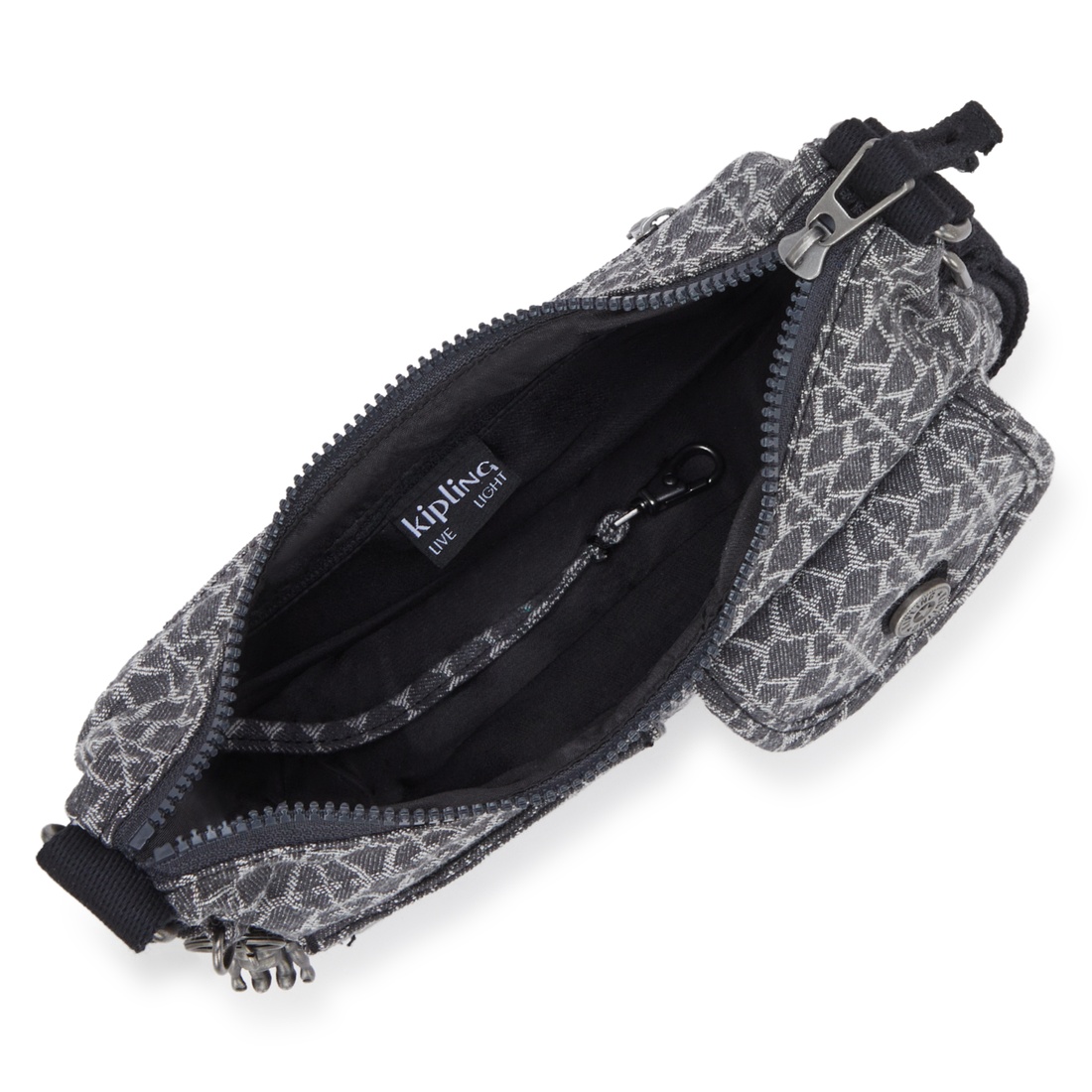 グレーデニムジャカード