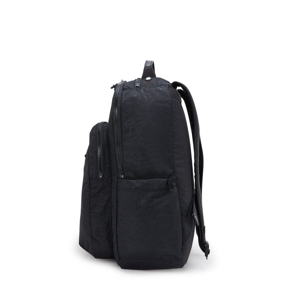 ブラックフローラルエンボス