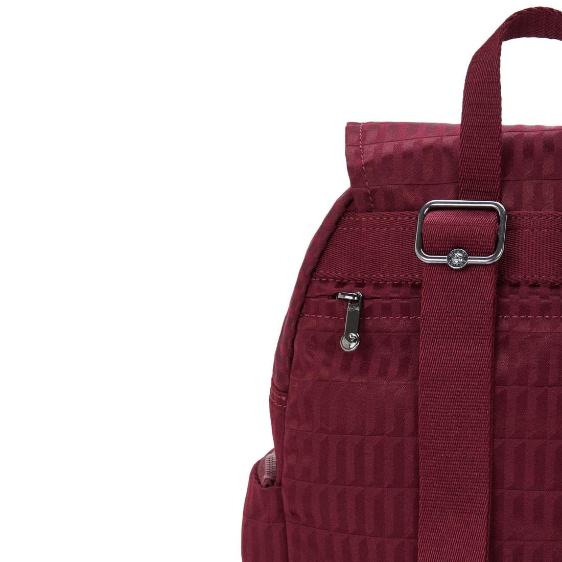 マルーンタイルジャカード