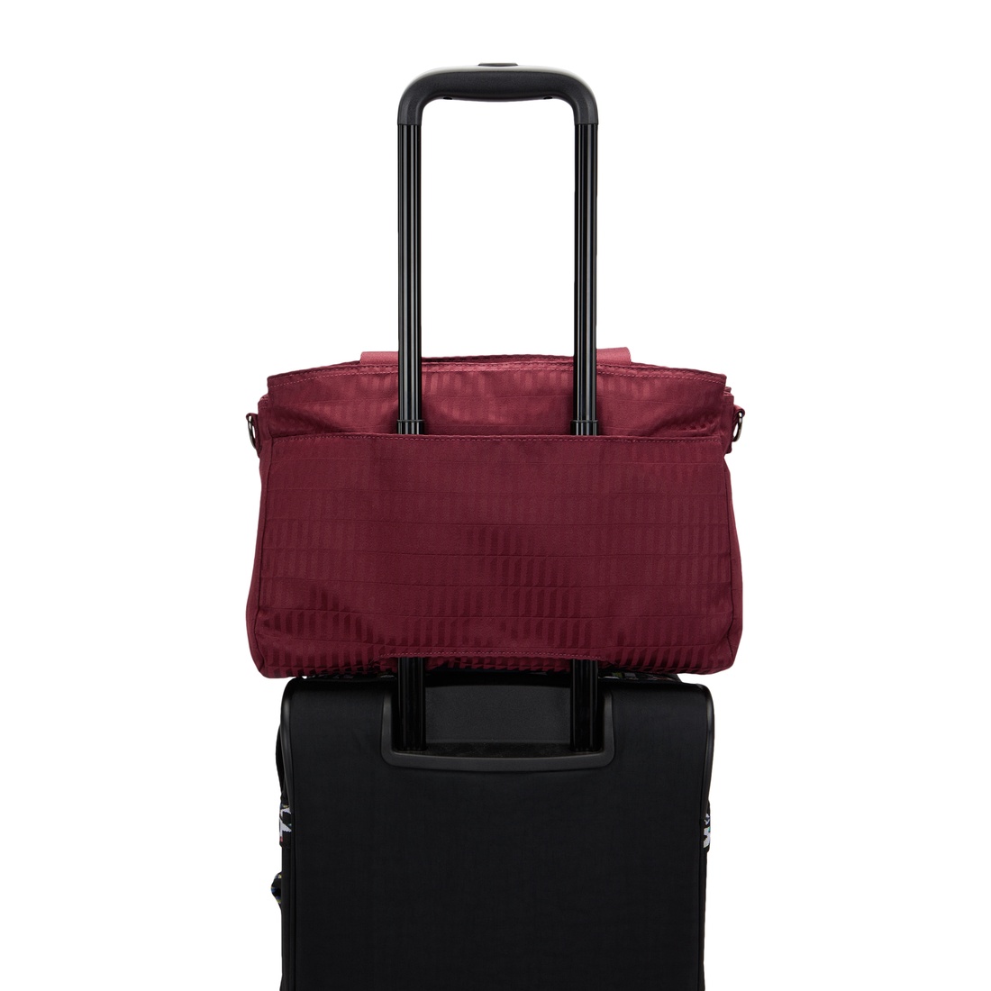 マルーンタイルジャカード