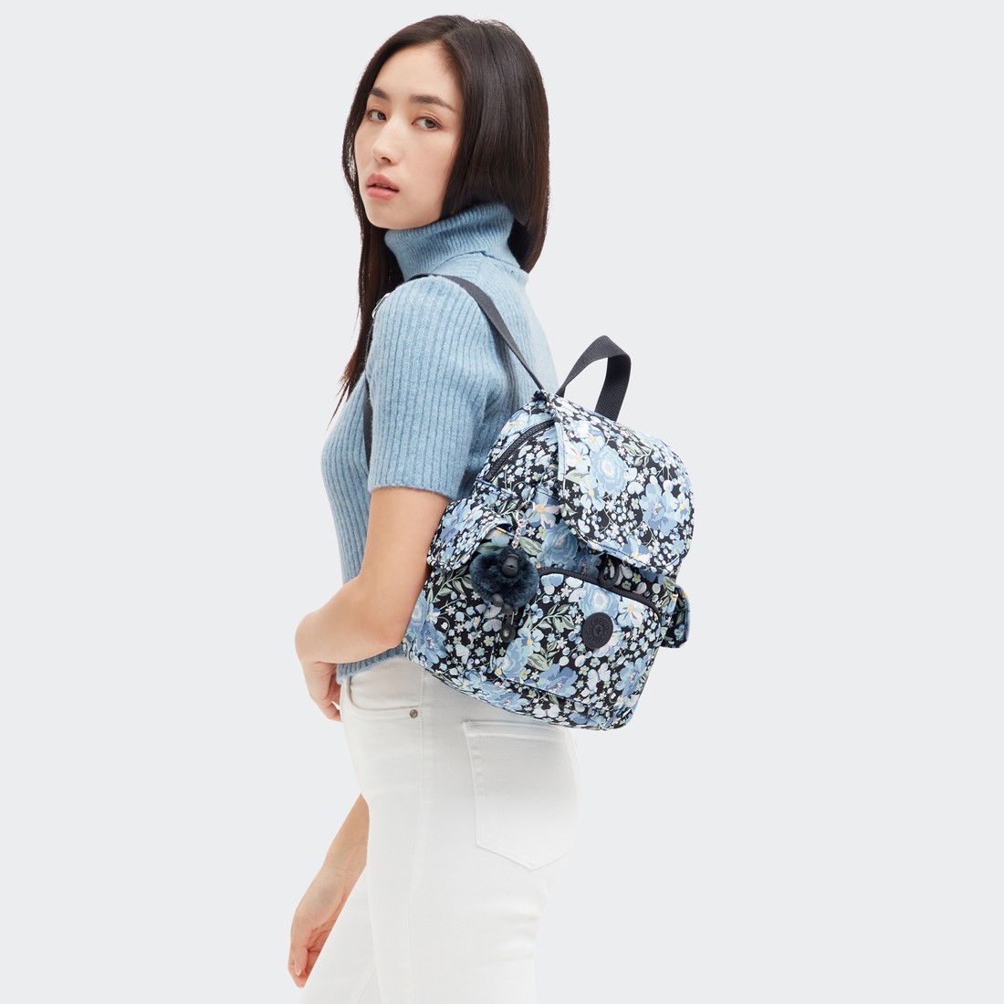 ブルーフラワープリント